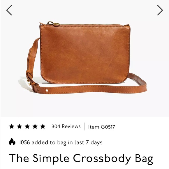 Madewell Handbags - Madewell Simple Crossbody bag